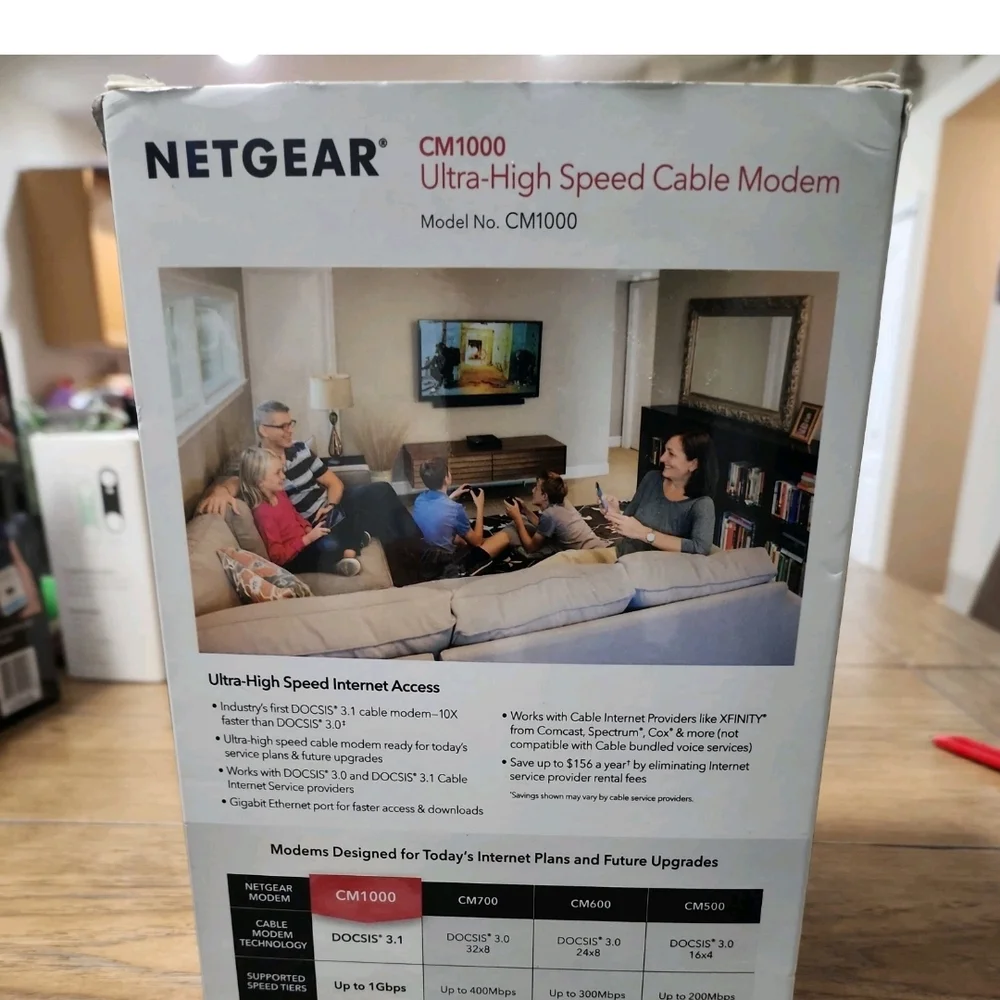 NETGEAR Black High-Speed Cable Modem